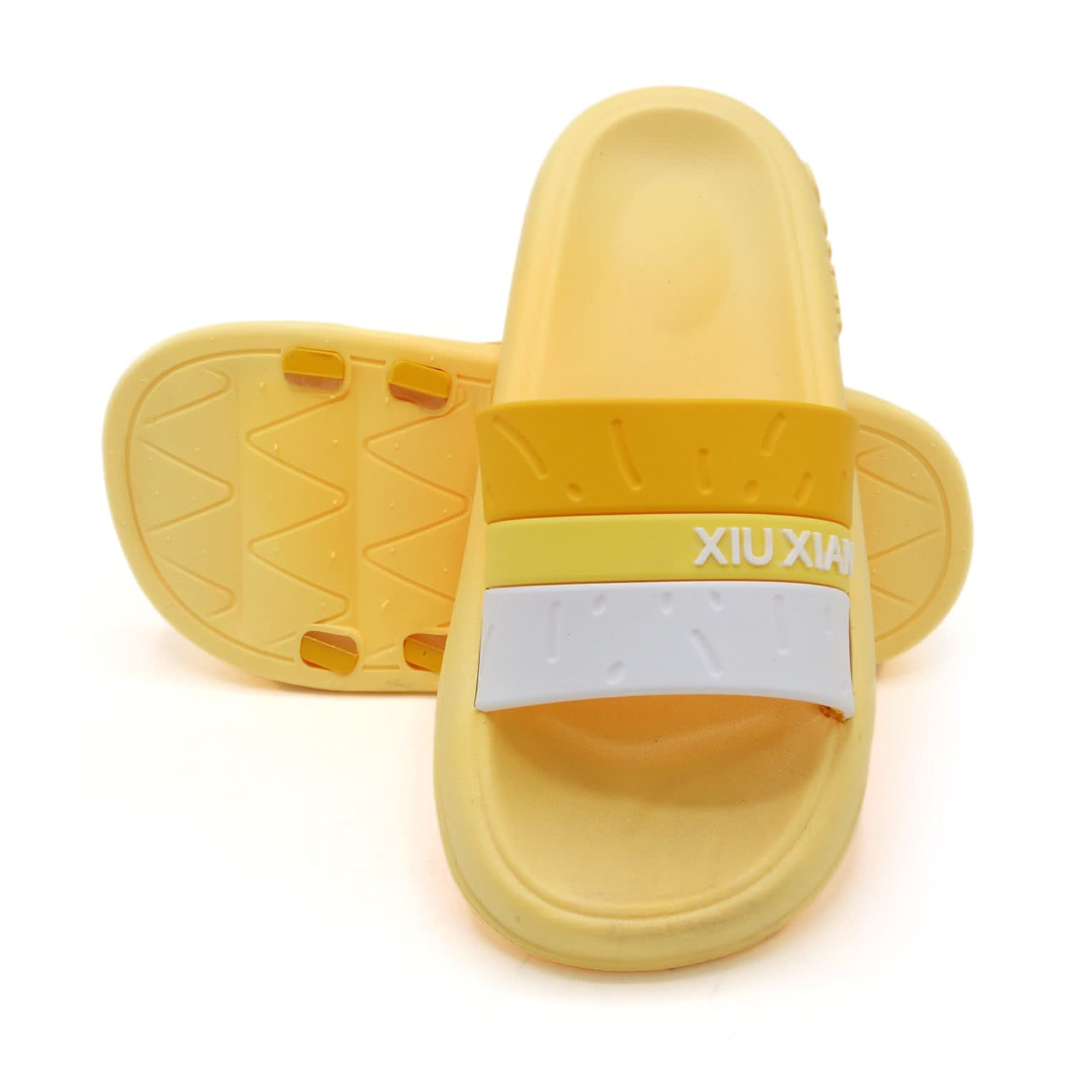 Women's Slider - Yellow, Women Slippers, Chase Value, Chase Value