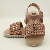 Girls Sandal - Peach, Girls Sandals, Chase Value, Chase Value