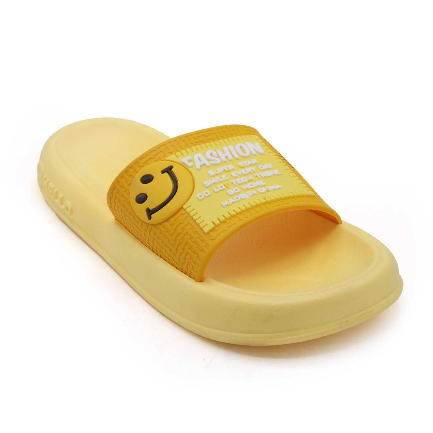 Women's Slider - Yellow, Women Slippers, Chase Value, Chase Value