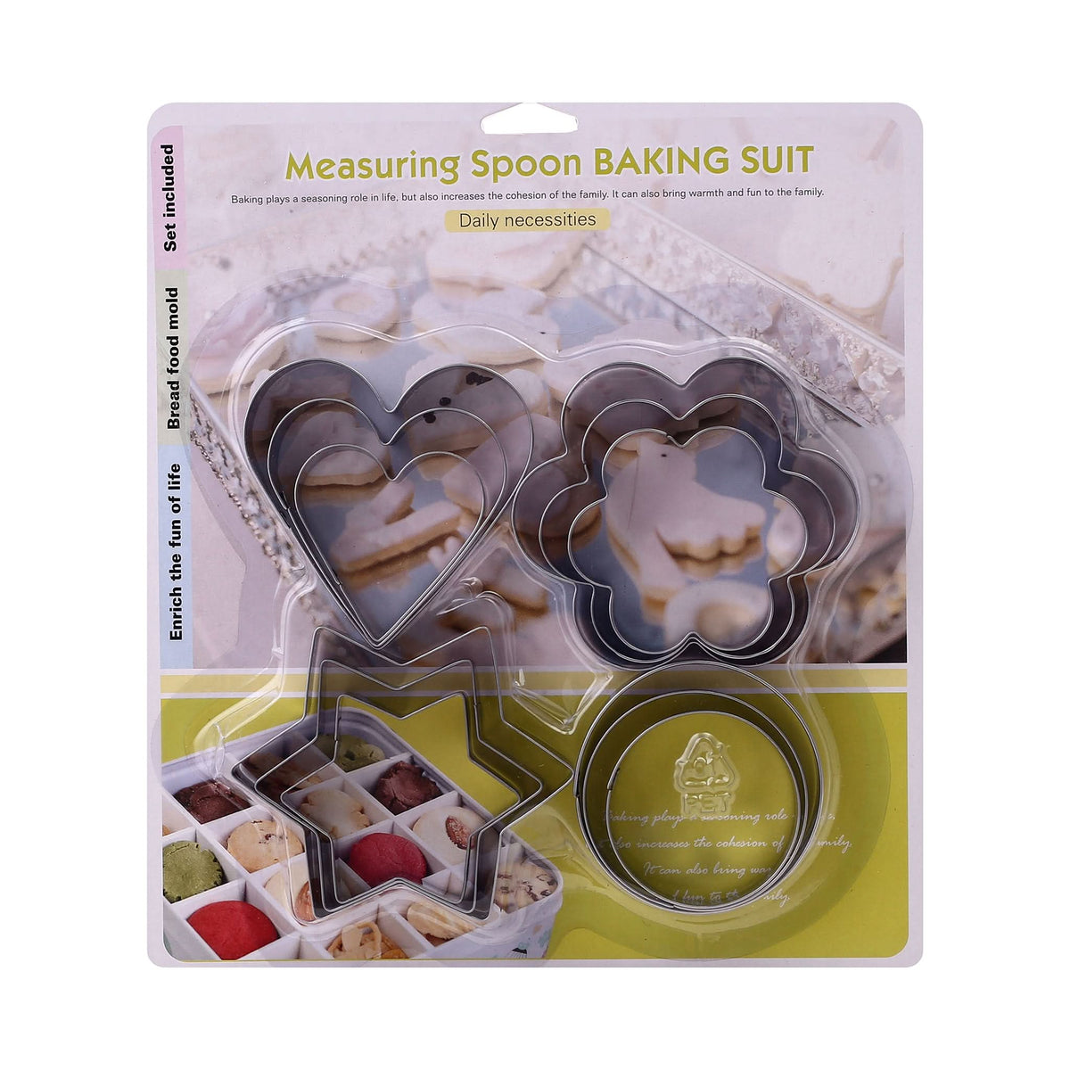 Cookie Cutter Set Pack Of 12, Baking, Chase Value, Chase Value