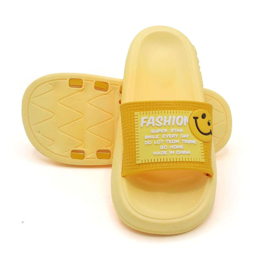 Women's Slider - Yellow, Women Slippers, Chase Value, Chase Value