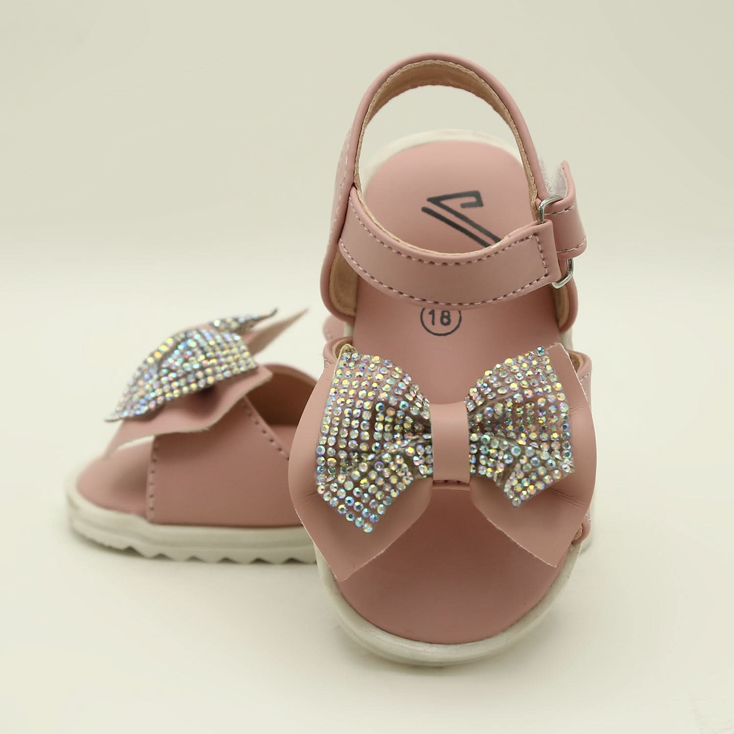 Girls Sandal - Peach, Girls Sandals, Chase Value, Chase Value