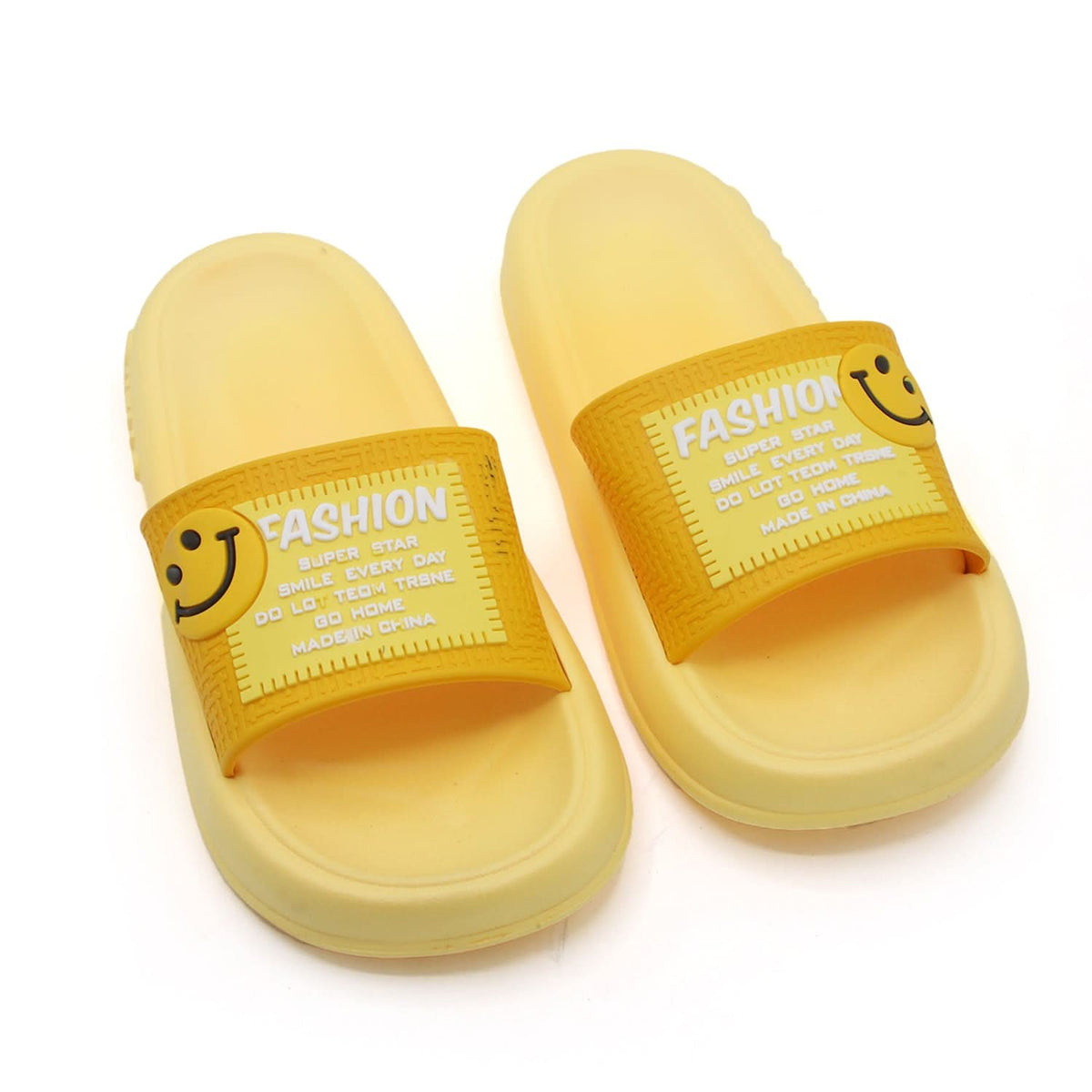 Women's Slider - Yellow, Women Slippers, Chase Value, Chase Value
