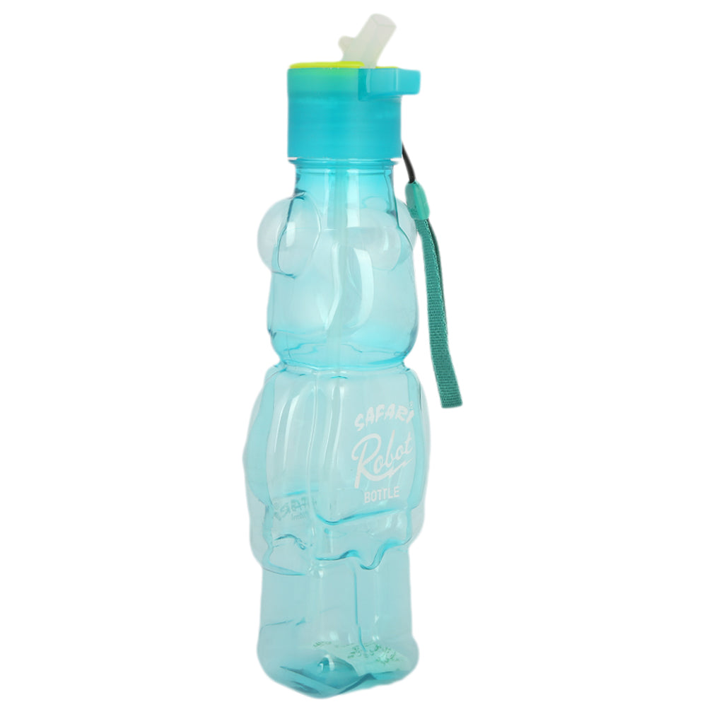 Robot Water Bottle 550 ML - Cyan, Home & Lifestyle, Glassware & Drinkware, Chase Value, Chase Value
