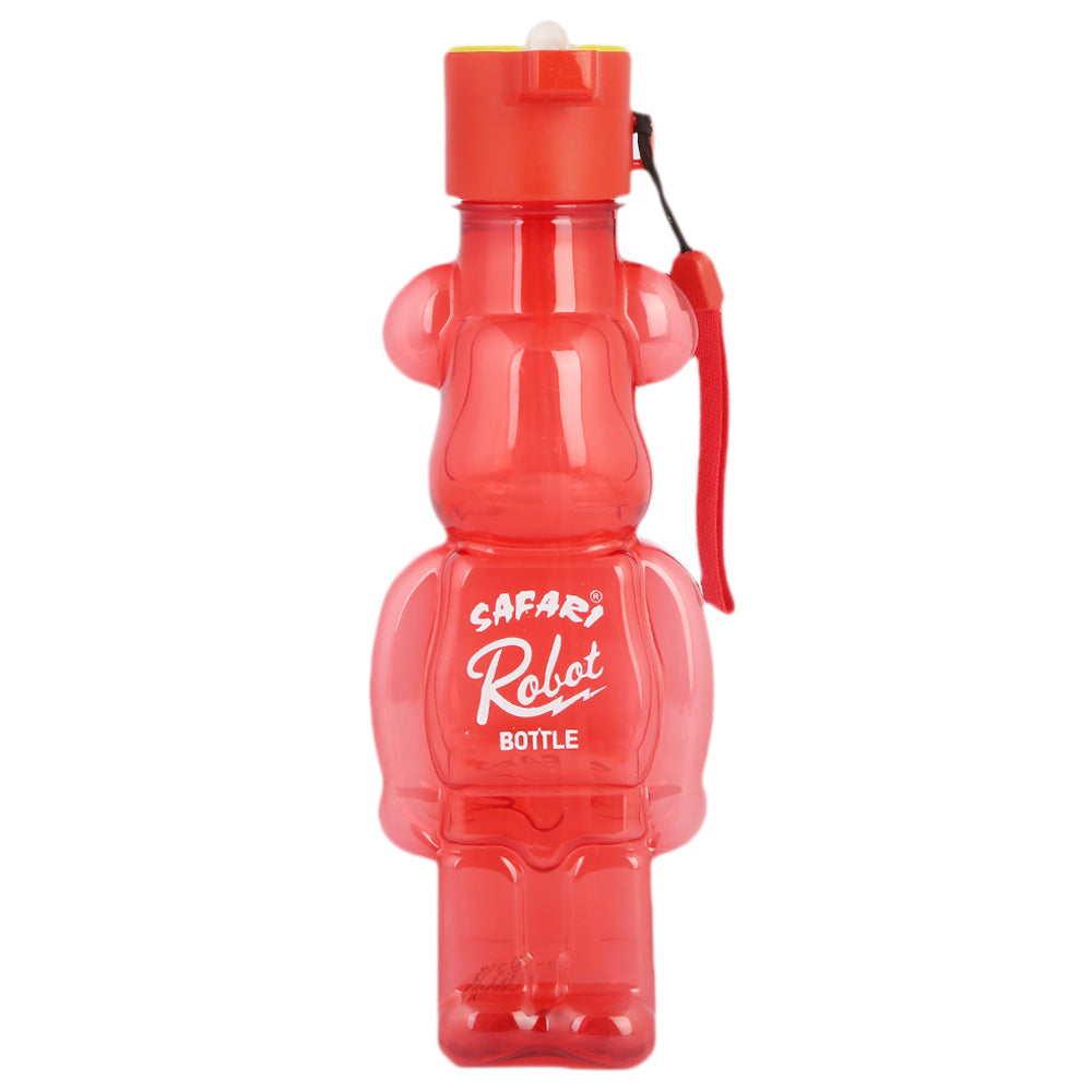 Robot Water Bottle 550 ML - Red, Home & Lifestyle, Glassware & Drinkware, Chase Value, Chase Value