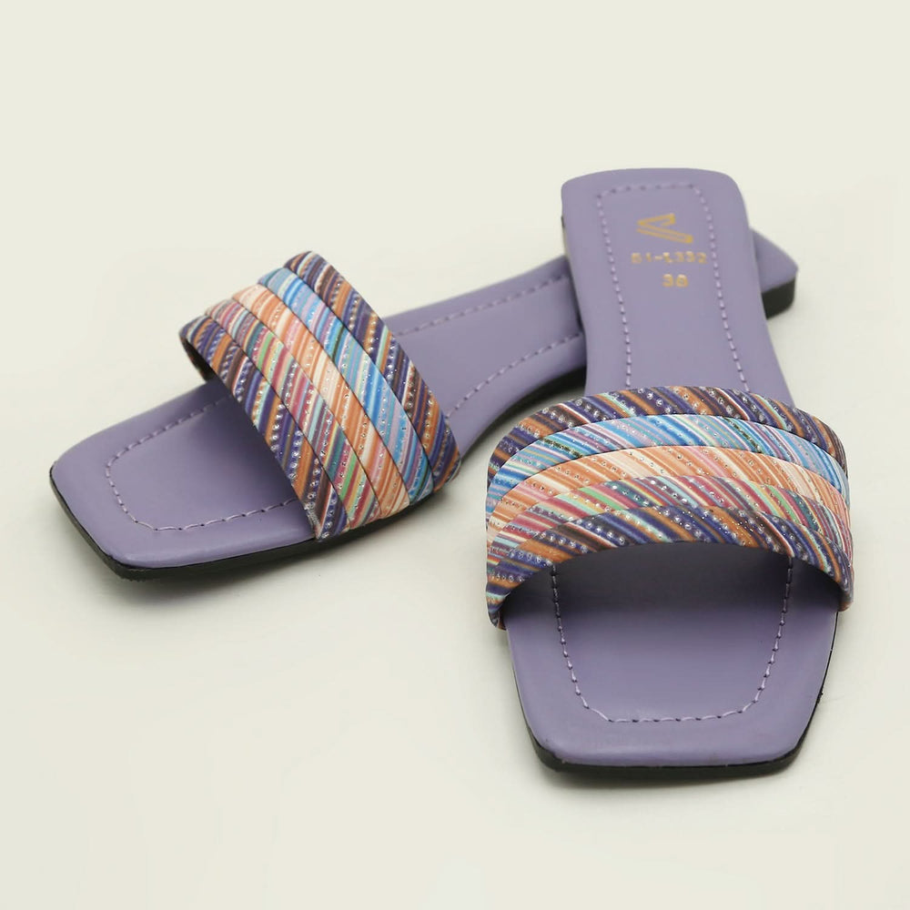 Women's Slippers - Purple, Women Slippers, Chase Value, Chase Value
