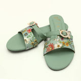 Women's Slipper - Green, Women Slippers, Chase Value, Chase Value