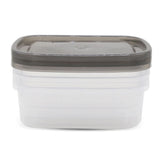 Crisper Medium Bowl Pack of 3 - Grey, Serving & Dining, Chase Value, Chase Value