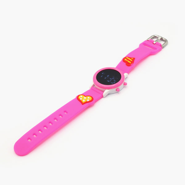 Kids LED Watch - Dark Pink, Boys Watches, Chase Value, Chase Value