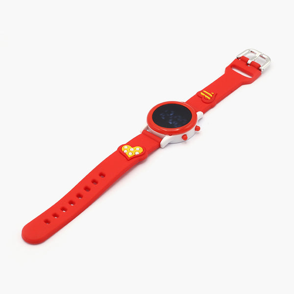 Kids LED Watch - Red, Boys Watches, Chase Value, Chase Value