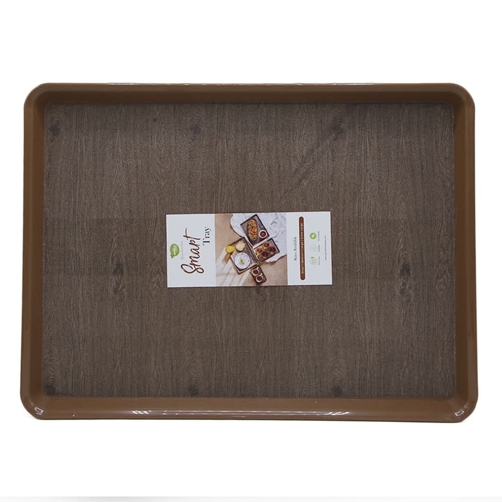 Smart Acrylic Tray XLarge - Brown, Serving & Dining, Chase Value, Chase Value