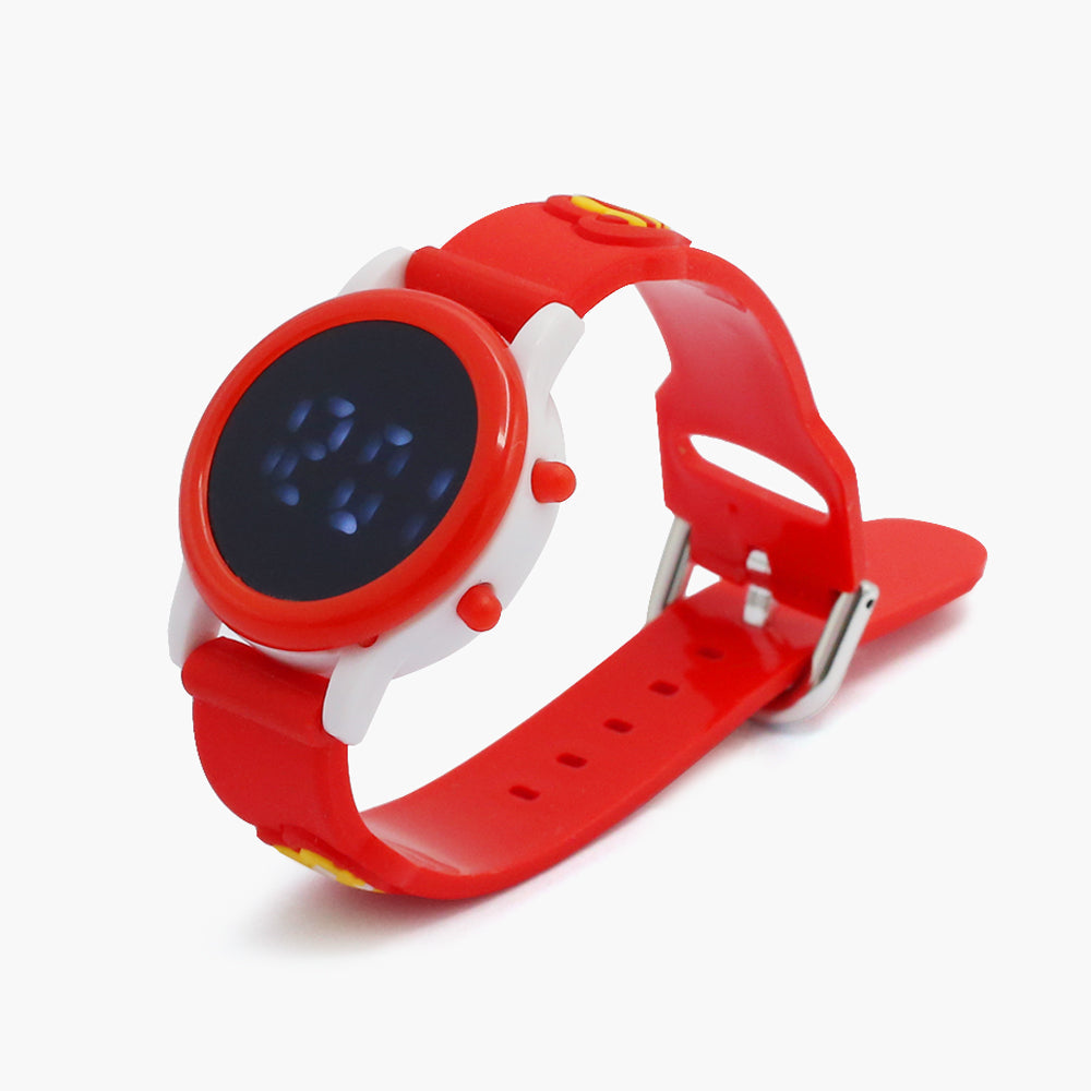Kids LED Watch - Red, Boys Watches, Chase Value, Chase Value
