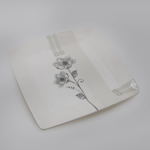 Dynasty Rice Plate - Grey, Serving & Dining, Chase Value, Chase Value