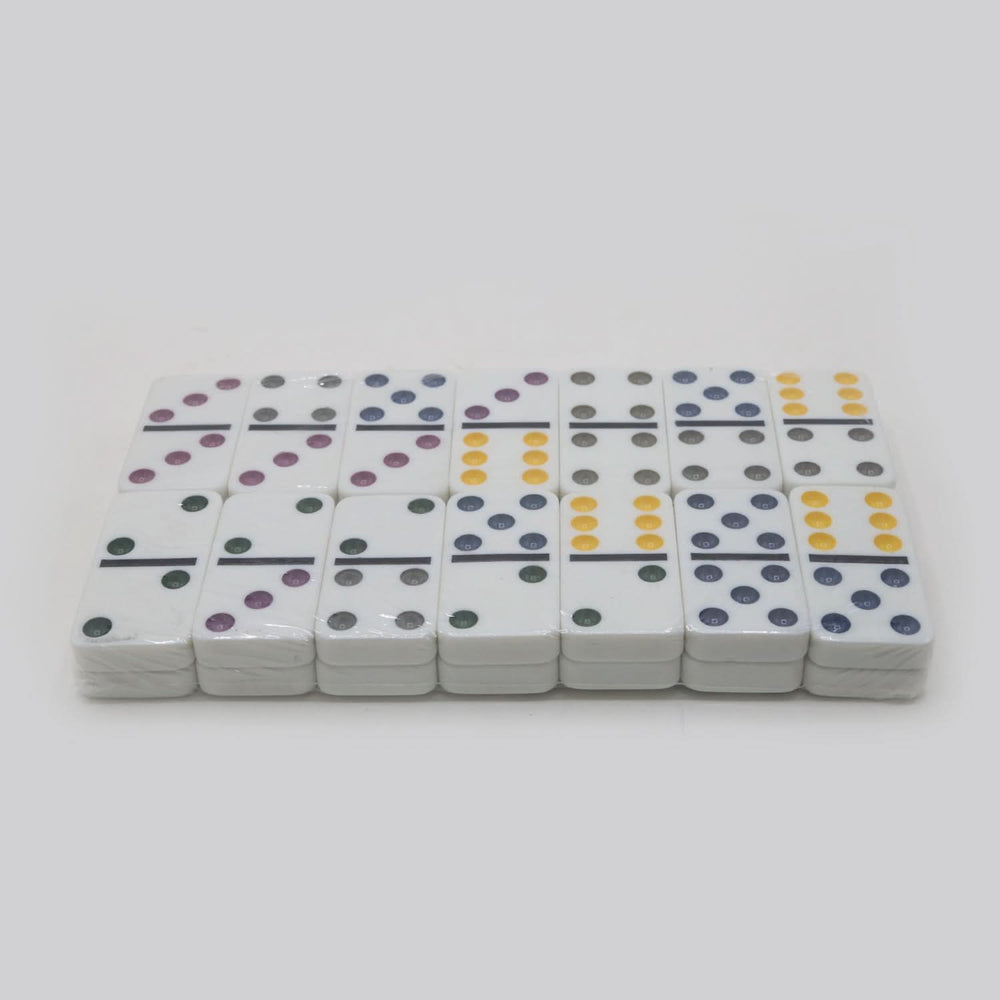 Dominoes - Classic Board Games - Multi Color, Educational Toys, Chase Value, Chase Value
