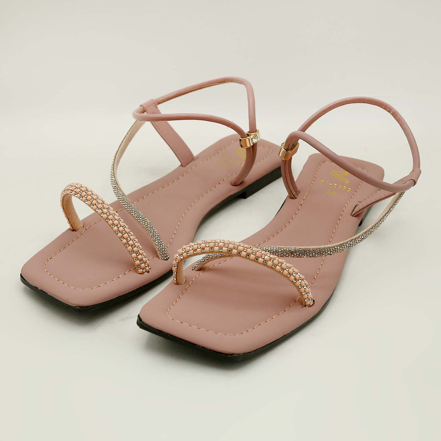 Women's Sandal - Peach, Women Sandals, Chase Value, Chase Value