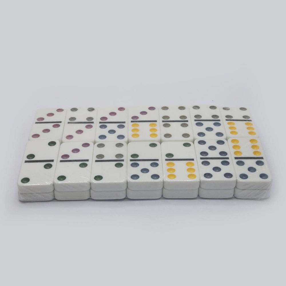 Dominoes - Classic Board Games - Multi Color, Educational Toys, Chase Value, Chase Value