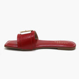Women's Slipper - Red, Women Slippers, Chase Value, Chase Value