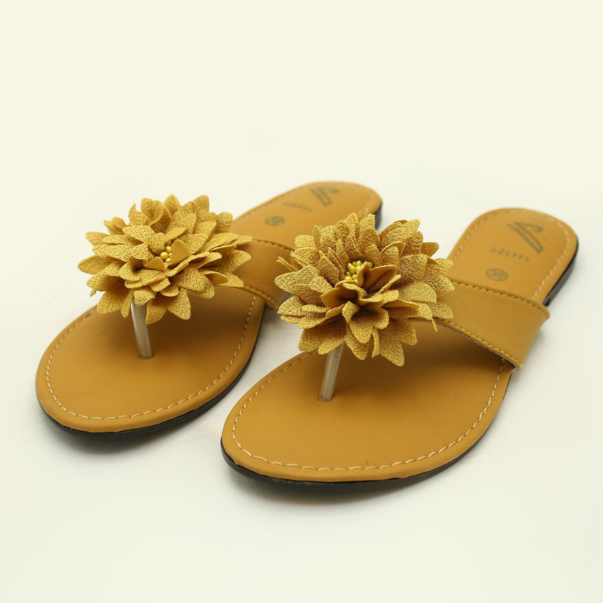 Valuable Open-Toe Slipper - Yellow, Women Slippers, Chase Value, Chase Value