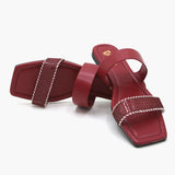 Women's Slipper - Maroon, Women Slippers, Chase Value, Chase Value