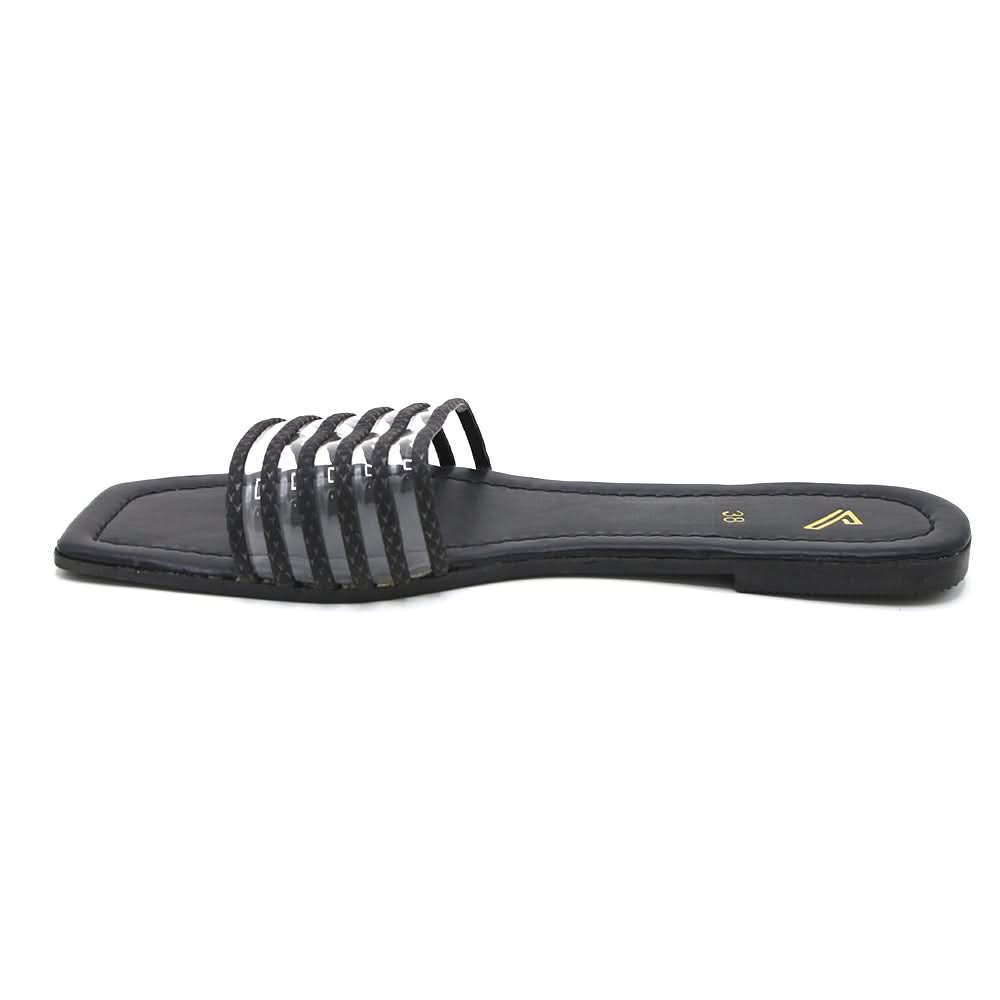 Women's Slipper - Black, Women Slippers, Chase Value, Chase Value