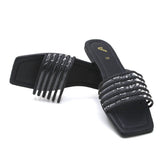 Women's Slipper - Black, Women Slippers, Chase Value, Chase Value