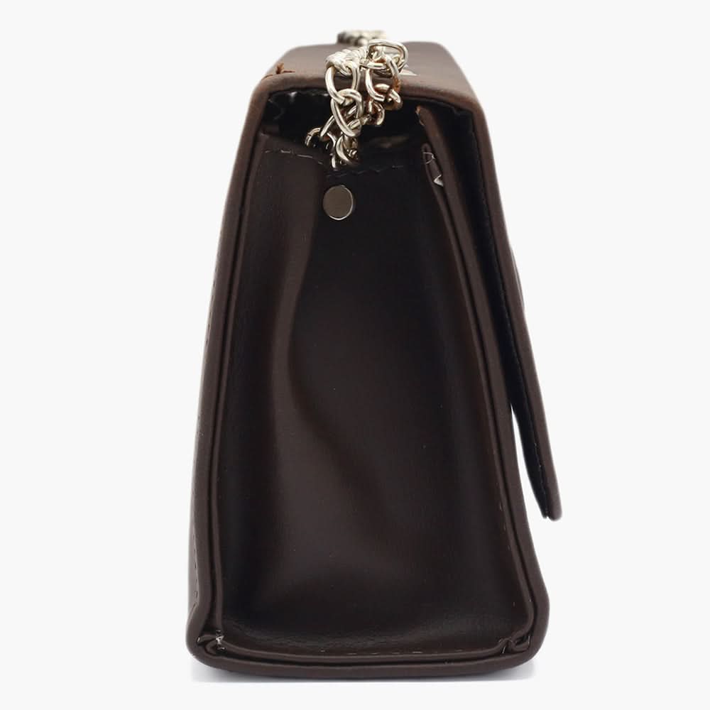 Women's Shoulder Bag - Coffee, Women Bags, Chase Value, Chase Value
