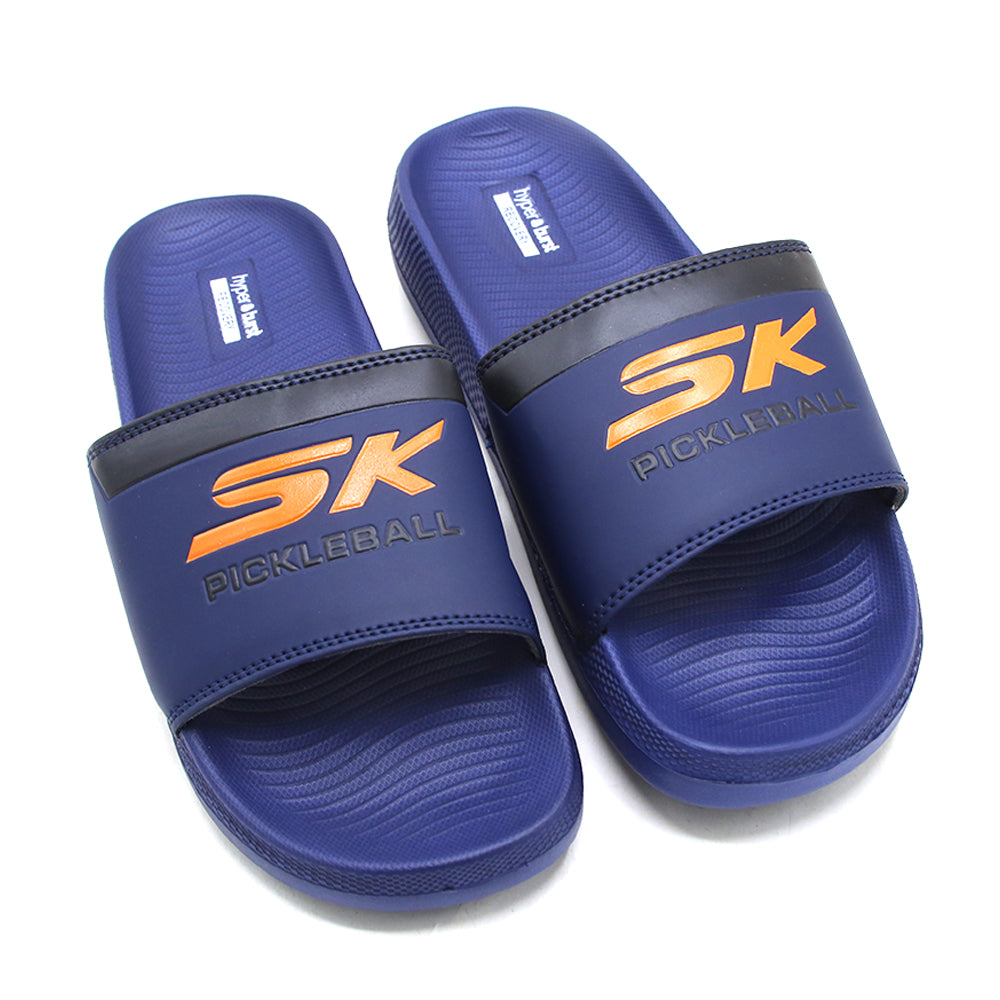 Original Skechers Modern Comfort Slider for Men - Blue, Men's Slippers, Chase Value, Chase Value