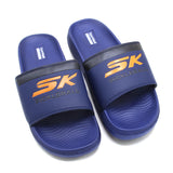 Original Skechers Modern Comfort Slider for Men - Blue, Men's Slippers, Chase Value, Chase Value