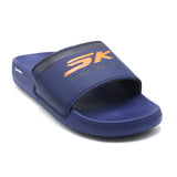 Original Skechers Modern Comfort Slider for Men - Blue, Men's Slippers, Chase Value, Chase Value