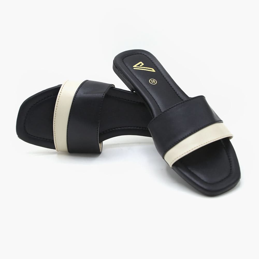Women's Slipper - Black, Women Slippers, Chase Value, Chase Value