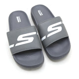 Original Skechers Modern Comfort Slider for Men - Grey, Men's Slippers, Chase Value, Chase Value