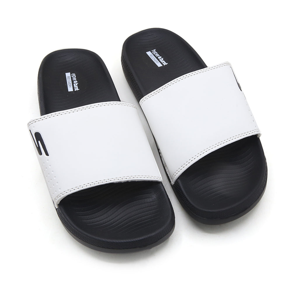 Men's Slider - White, Men's Slippers, Chase Value, Chase Value