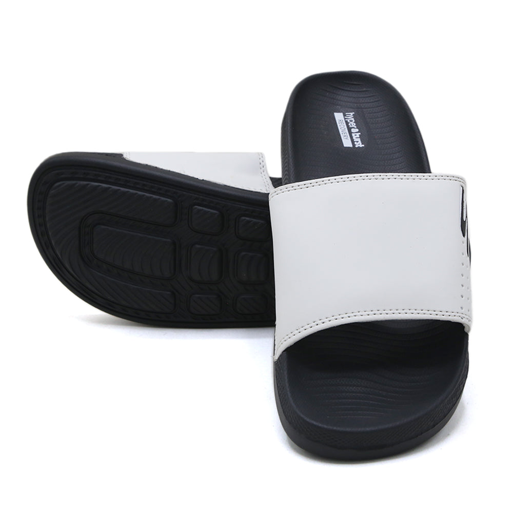 Men's Slider - White, Men's Slippers, Chase Value, Chase Value