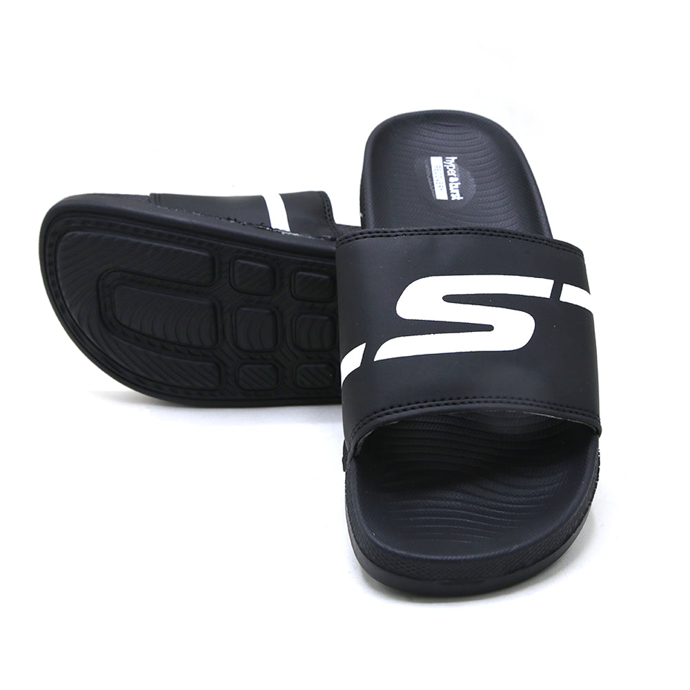 Men's Slider - Black, Men's Slippers, Chase Value, Chase Value