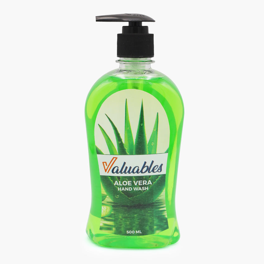 Valuables Hand Wash For Soft Skin 500ml - Aloe Vera, Hand Wash, Chase Value, Chase Value