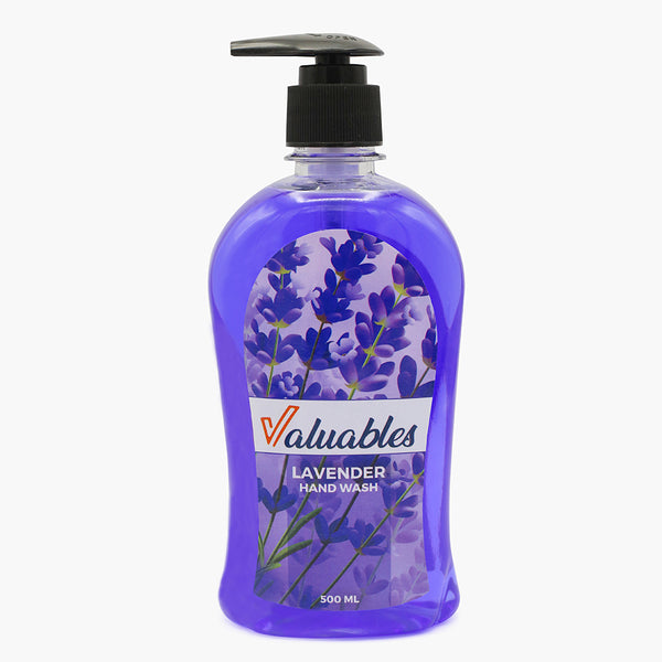 Valuables Hand Wash For Soft Skin 500ml - Lavender, Hand Wash, Chase Value, Chase Value