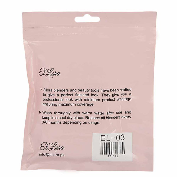 Ellora Face Powder Puff 2Pc EL-03, Brushes & Applicators, Ellora, Chase Value