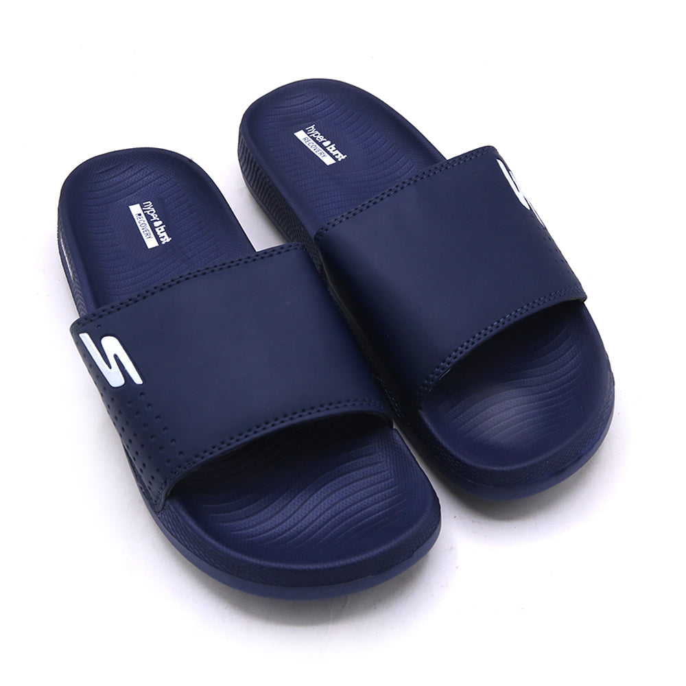 Men's Slider - Blue, Men's Slippers, Chase Value, Chase Value