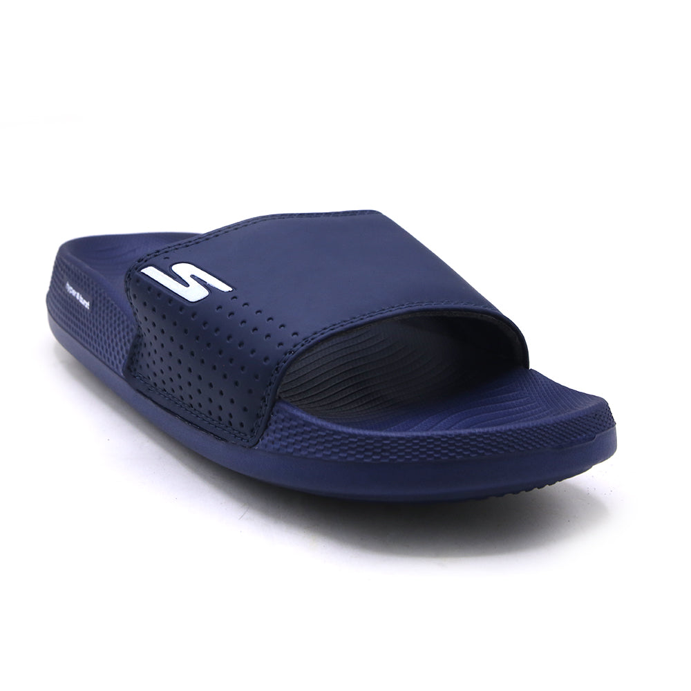 Men's Slider - Blue, Men's Slippers, Chase Value, Chase Value