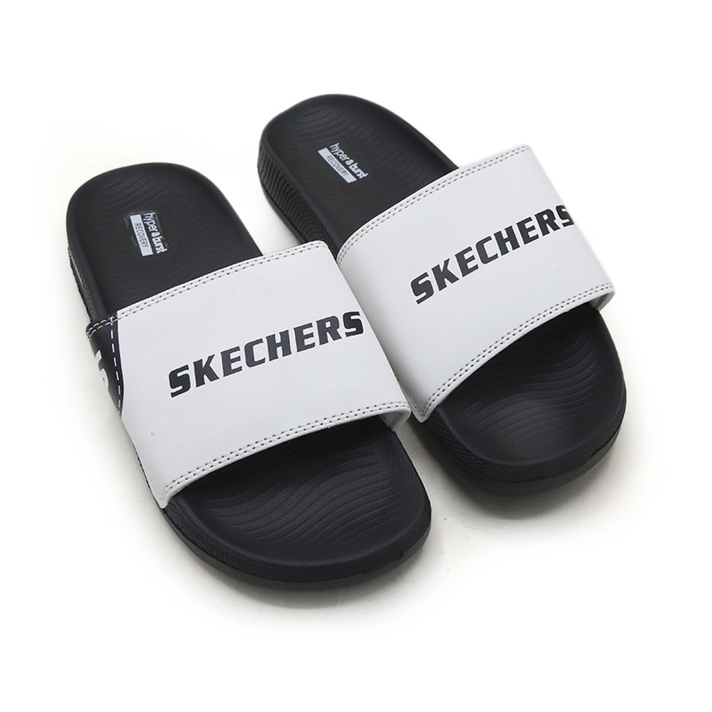 Men's Slider - White, Men's Slippers, Chase Value, Chase Value