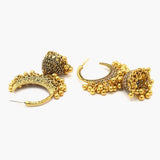 Women's Jhumki - Golden, Women Earrings & Tops, Chase Value, Chase Value