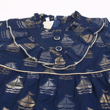 Girls Embroidered Shalwar Suit - Navy Blue, Girls Shalwar Kameez, Chase Value, Chase Value