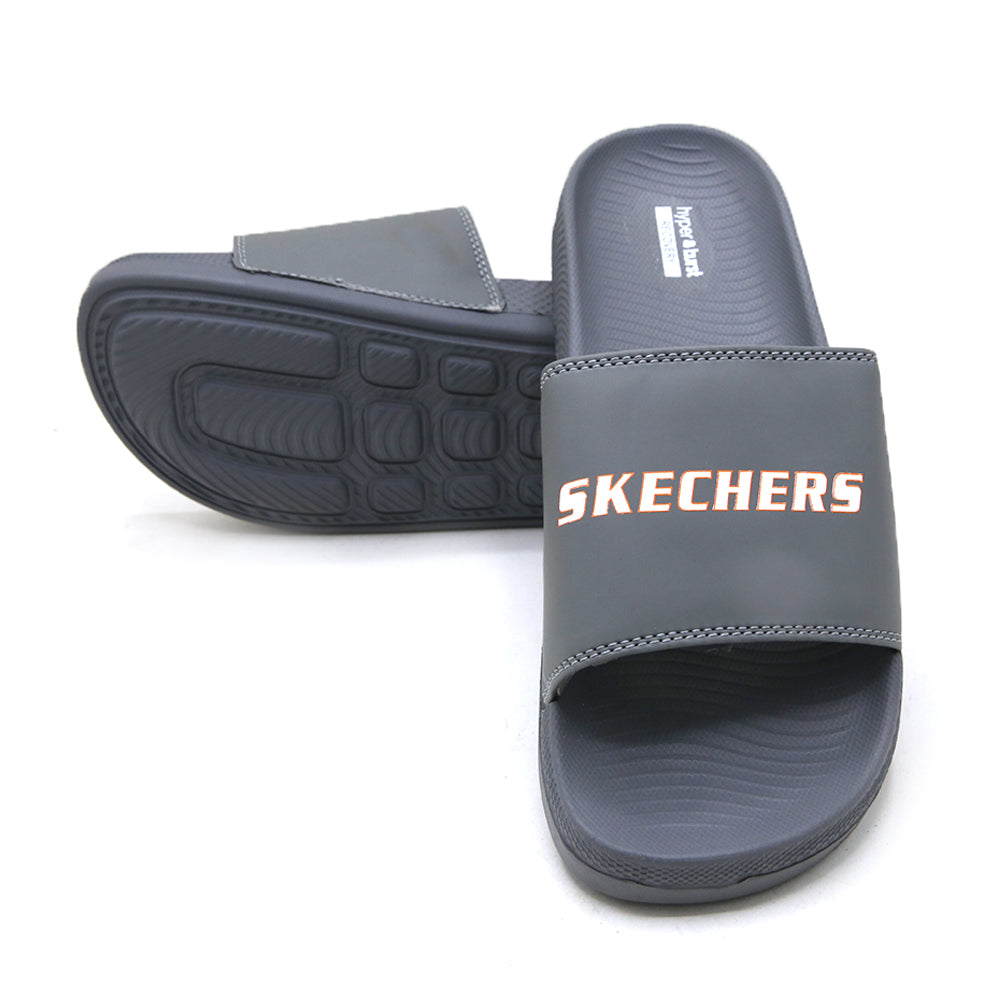 Original Skechers Modern Comfort Slider for Men - Grey, Men's Slippers, Chase Value, Chase Value