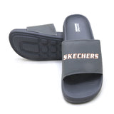 Original Skechers Modern Comfort Slider for Men - Grey, Men's Slippers, Chase Value, Chase Value