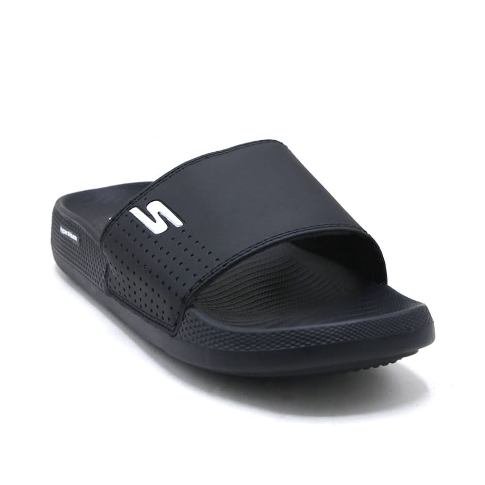Men's Slider - Black, Men's Slippers, Chase Value, Chase Value