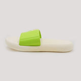 Women's Slider - Green, Women Slippers, Chase Value, Chase Value