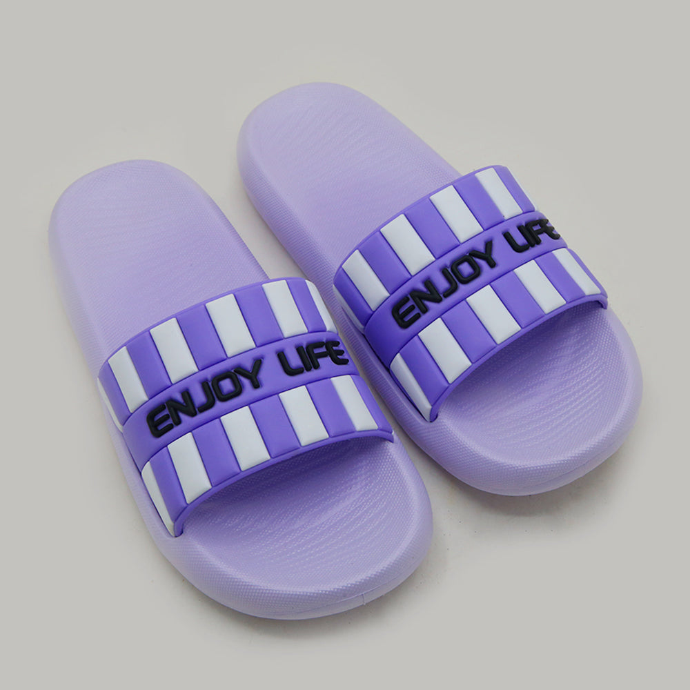Women's Slider - Purple, Women Slippers, Chase Value, Chase Value