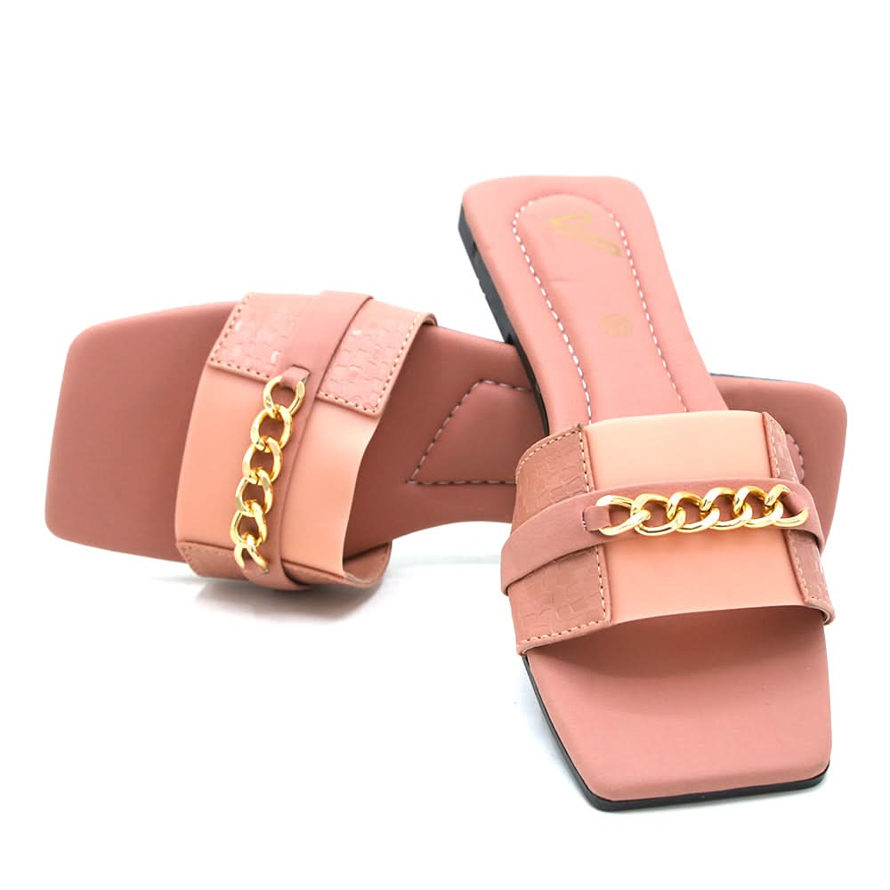 Women's Slipper - Peach, Women Slippers, Chase Value, Chase Value