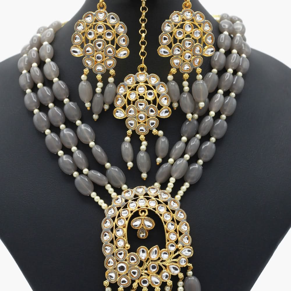 Women's Set - Grey, Women Jewellery Set, Chase Value, Chase Value