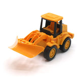Construction Truck Pull-Back Counter Toy - Mustard, Non-Remote Control, Chase Value, Chase Value